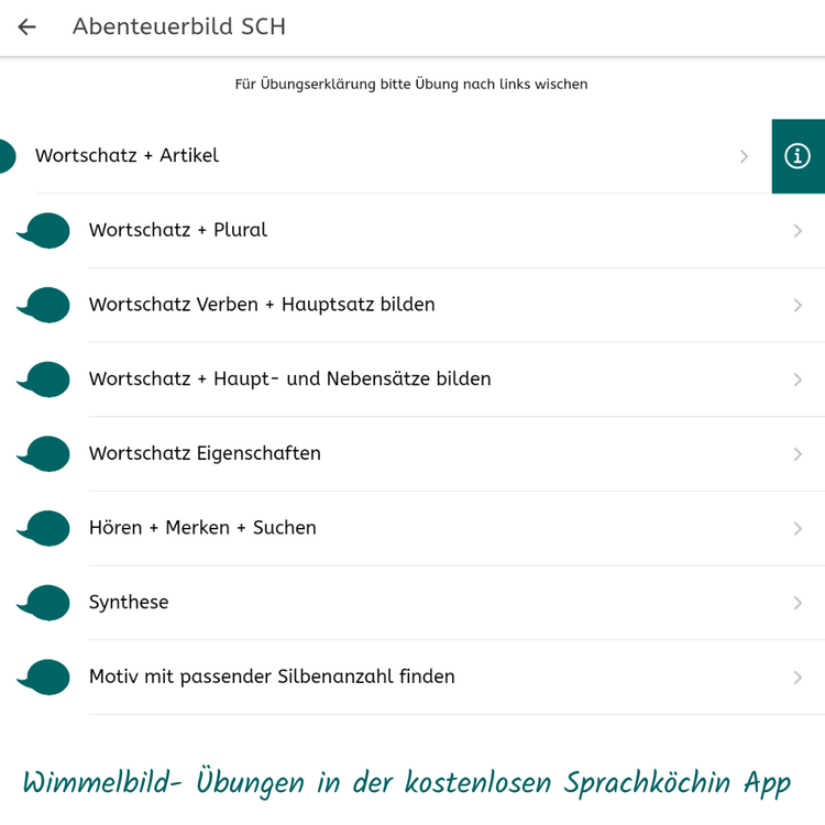 Logopädie Übungen und Sprachtherapie Übungen