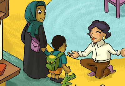 Wimmelbild für die Laute K+T