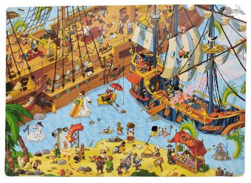 Wimmelbild zum Laut /sch/ - Sprachköchin