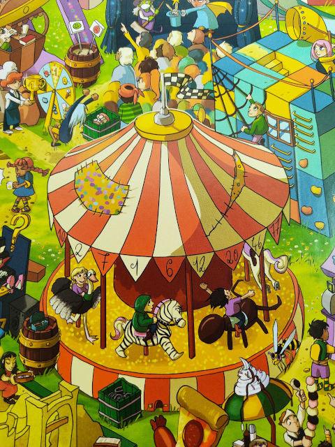 Wimmelbild zum Laut /s/ und /z/ - Sprachköchin