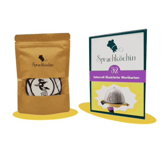 Bundle CH1 mit Lautsymbol und Wortkarten zum Ich-Laut CH für Logopädie und Sprachtherapie