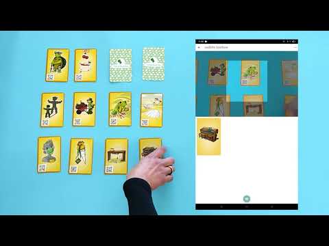 Video Nutzung der Wortkartensätze mit der gratis digitalen App